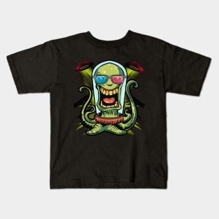 Alien UFOs Science Fiction Sci-Fi Kids T-Shirt